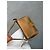 Fendi Baguette Tasche braun Monogramm Canvas Bronze Gold hardware - Ansicht 6
