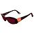 Chanel Sonnenbrille Schwarz mit orangefarbenem CC-Logo
