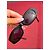 Chanel Sonnenbrille Schwarz mit orangefarbenem CC-Logo - Ansicht 3