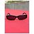 Chanel Sonnenbrille Schwarz mit orangefarbenem CC-Logo - Ansicht 6