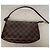 Louis Vuitton Pochette Accessoires Damier Ebene Castaño - vista 3