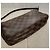 Louis Vuitton Pochette Accessoires Damier Ebene Castaño - vista 7