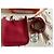 Hermès Evelyne Mini TPM Tasche in Rot - Ansicht 2