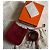 Hermès Evelyne Mini TPM Tasche in Rot - Ansicht 4