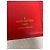 Louis Vuitton Portafoglio Small Zoe Damier Ebene e Pelle Rossa Marrone Rosso - vista 8