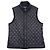 Chaleco biker acolchado CC Chanel by Karl Lagerfeld años 2010 Negro