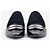 Prada Kitten Heels aus den 2000ern mit großer Schnalle Schwarz - Ansicht 5