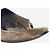 Prada AW04 Skulpturale Tie-Dye Samt Sandalen Platform Wedge Heels Schwarz - Ansicht 10