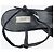 Prada AW04 Skulpturale Tie-Dye Samt Sandalen Platform Wedge Heels Schwarz - Ansicht 8