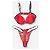Autre Marque Conjunto de Bikini Dior by Galliano SS02 'Russian Folklore' Paisley Flowers Roja - vista 2