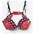 Autre Marque Conjunto de Bikini Dior by Galliano SS02 'Russian Folklore' Paisley Flowers Roja - vista 3
