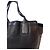 Bolsa Tote Chloé de couro preta Preto Bege - vista 2