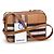 Burberry Borsa a Tracolla Haymarket Check Marrone Nero Bianco Rosso Beige - vista 6