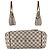 Louis Vuitton Totally MM Tote Bag aus beige Damier Azur Canvas - Ansicht 5