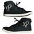 Louis Vuitton "Love" Stellar Sneakers Alte Nero