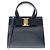 Borsa a tracolla in vitello Salvatore Ferragamo Blu
