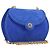 Tiffany & Co TIFFANY&Co. Chain Shoulder Bag Suede Blue Gold Tone