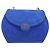 Tiffany & Co TIFFANY&Co. Chain Shoulder Bag Suede Blue Gold Tone - vista 2