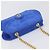 Tiffany & Co TIFFANY&Co. Chain Shoulder Bag Suede Blue Gold Tone - vista 6