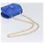 Tiffany & Co TIFFANY&Co. Chain Shoulder Bag Suede Blue Gold Tone - vista 7