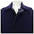 Abrigo de lana double-face camouflage Louis Vuitton Azul - vista 5