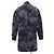Abrigo de lana double-face camouflage Louis Vuitton Azul - vista 8