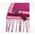 Loro Piana Monogramm Kaschmir-Schal Pink Lila - Ansicht 4