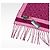 Loro Piana Monogramm Kaschmir-Schal Pink Lila - Ansicht 6