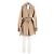 Gabardina de algodón beige Max Mara - vista 6
