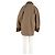 Cappotto in cotone Marimekko kaki Cachi - vista 6