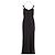 Khaite Maxikleid aus Viscose Schwarz