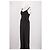 Khaite Maxikleid aus Viscose Schwarz - Ansicht 4