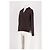Autre Marque Camisola de lã castanha LEVETE ROOM Cinza - vista 4