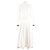 Vestido de algodón blanco Thom Browne