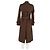 Céline Trench in cotone con stampa logo triomphe Marrone - vista 2