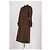 Céline Trench in cotone con stampa logo triomphe Marrone - vista 3