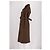 Céline Trench in cotone con stampa logo triomphe Marrone - vista 4