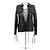 Autre Marque Top in pelle con lacci SAINT LAURENT Nero