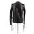 Autre Marque Top in pelle con lacci SAINT LAURENT Nero - vista 2