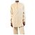 Loro Piana Tunica a maniche lunghe texturizzata neutra - size UK 6