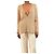 Loro Piana Braunes Top mit tiefem V-Ausschnitt - size UK 4