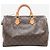Louis Vuitton Braune vintage 2001 Monogram Speedy 35 Tasche - Ansicht 2