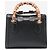 Gucci Borsa 2way Diana in pelle Black Bamboo Nero - vista 2