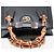 Gucci Borsa 2way Diana in pelle Black Bamboo Nero - vista 5