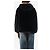 Herno Giacca con cappuccio e zip in eco-pelliccia blu navy - size UK 6 - vista 2