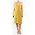 Dries Van Noten Gelbes Strick-Midikleid - size S - Ansicht 3
