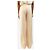 Loro Piana Pantalones beige de raya diplomática - size UK 10 - vista 3