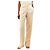 Loro Piana Pantalones beige de raya diplomática - size UK 10