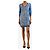 Louis Vuitton Blaues Mini-Strickkleid mit Pailletten - size XS - Ansicht 3