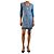 Louis Vuitton Blaues Mini-Strickkleid mit Pailletten - size XS